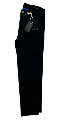 pants cotton chino slim - black