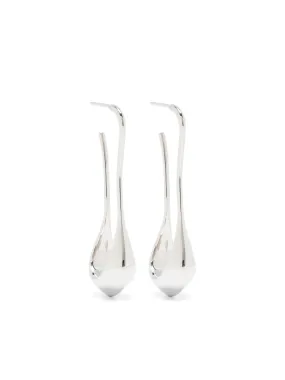 polished drop earrings