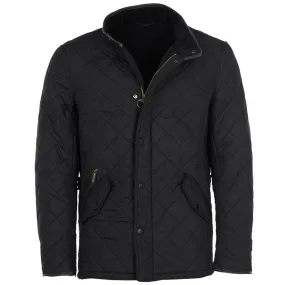 Powell Quilted Jacket in Black by Barbour