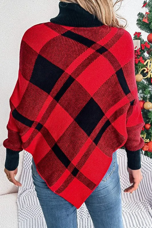 Prancer Poncho Sweater