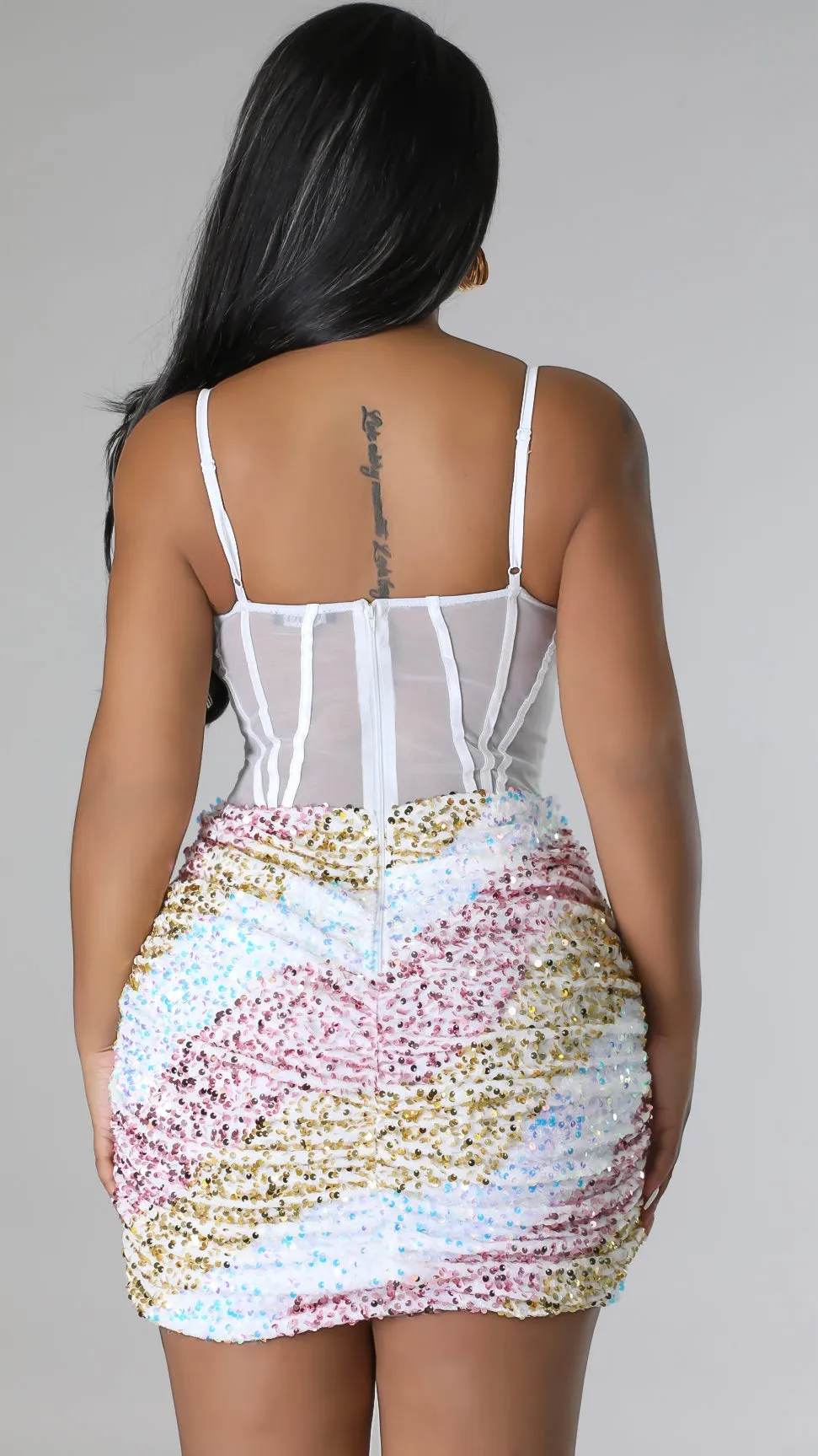 PRE-ORDER* Ximena Dress - White