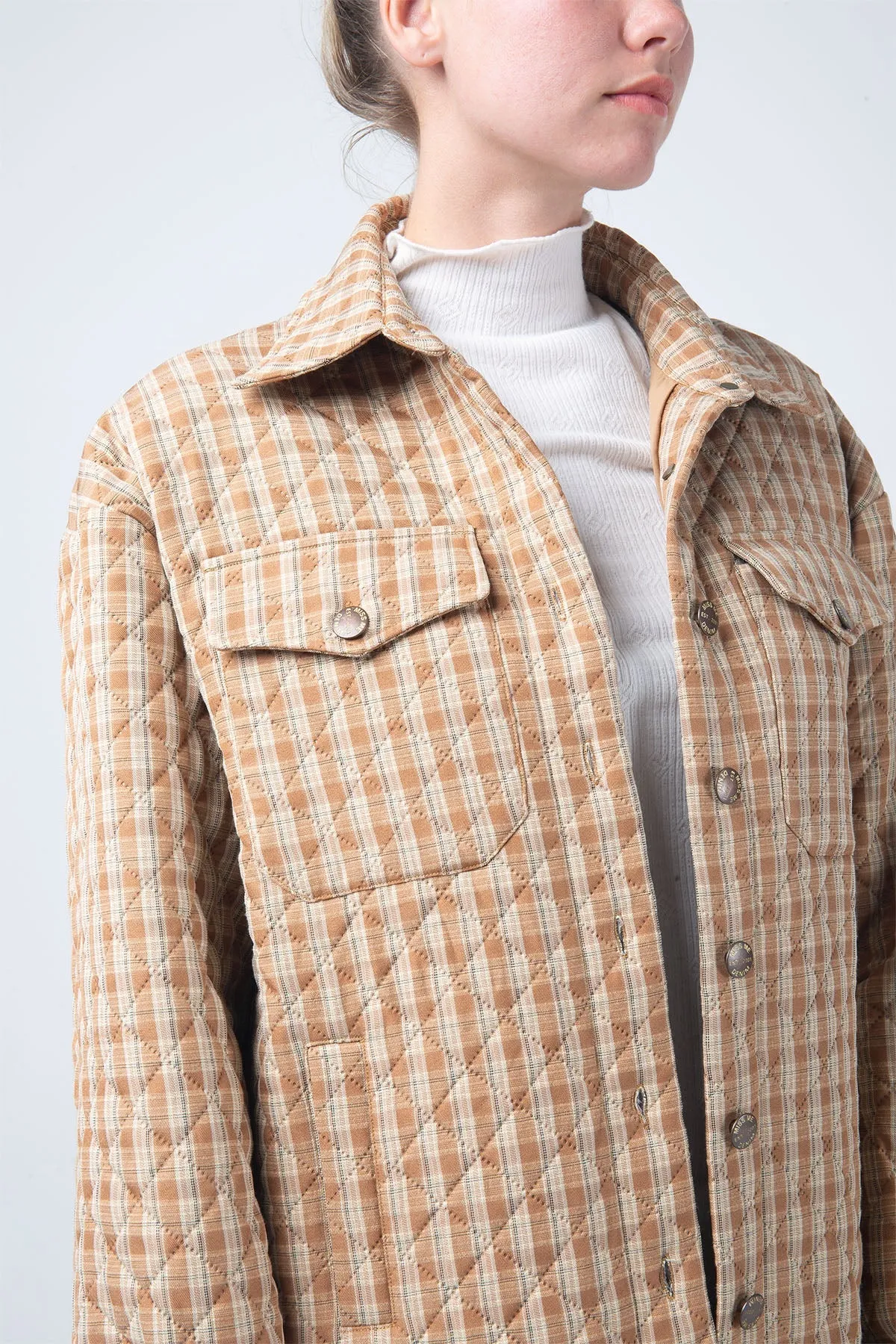 Quilted Plaid Shacket