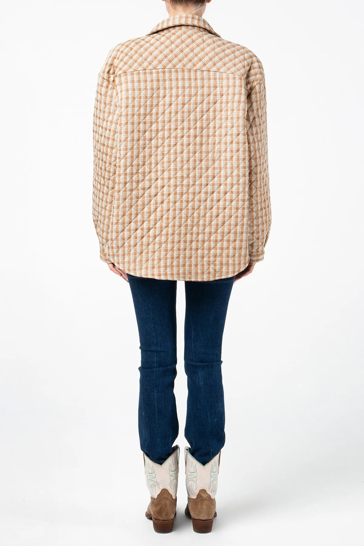 Quilted Plaid Shacket