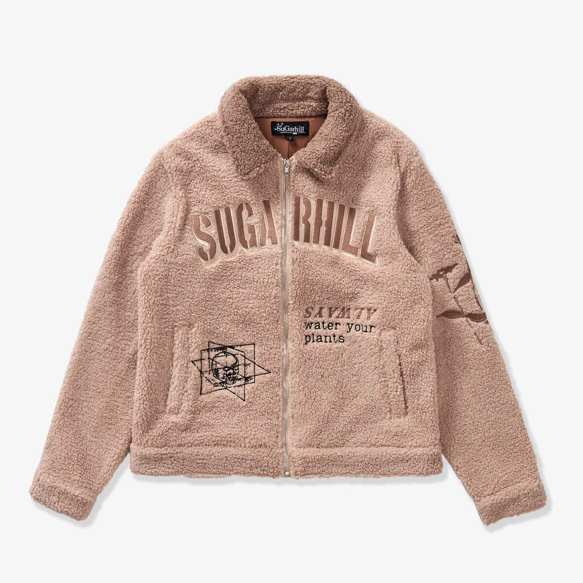 "Growth" Sherpa Jacket - Sand