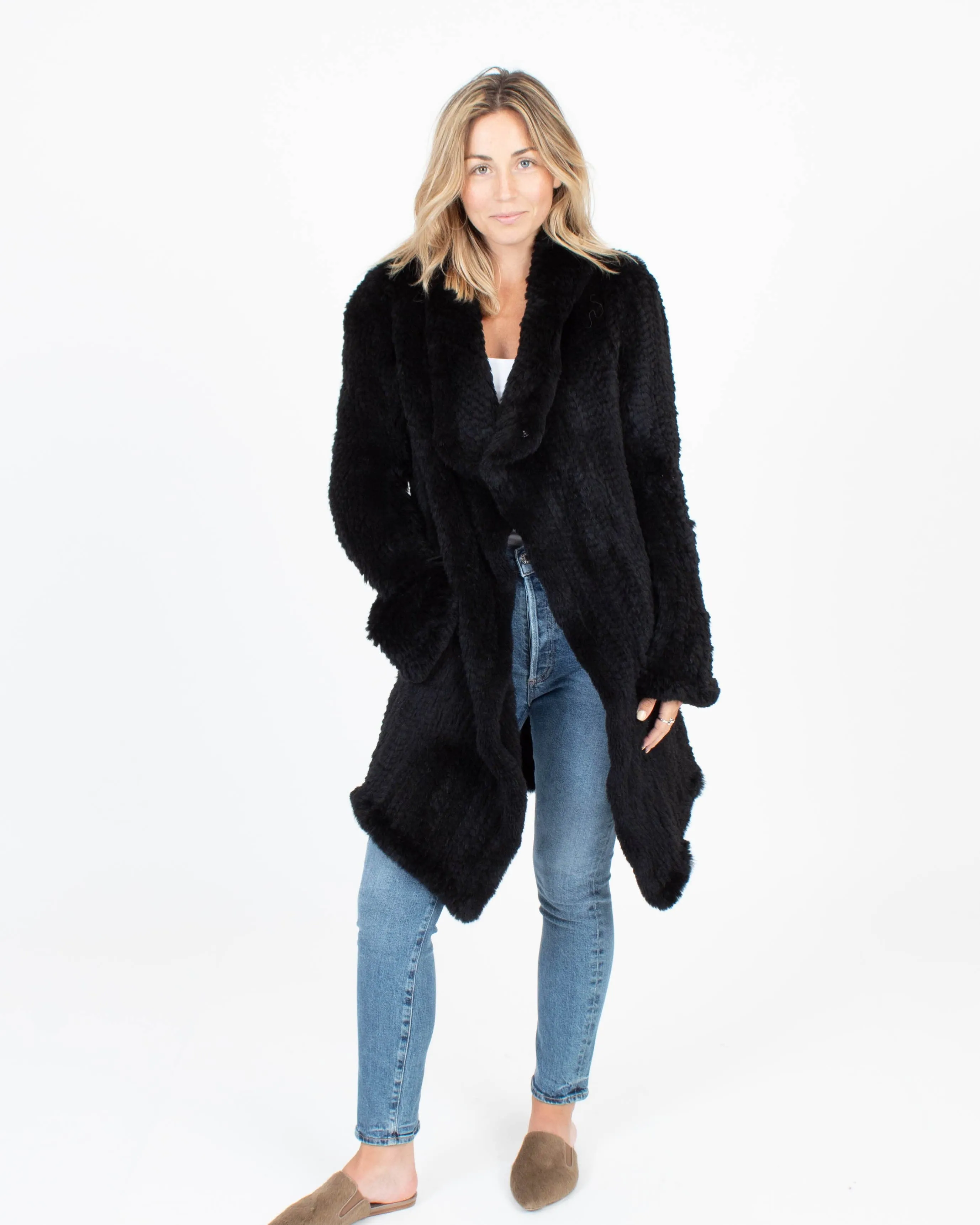 Rabbit Fur Coat