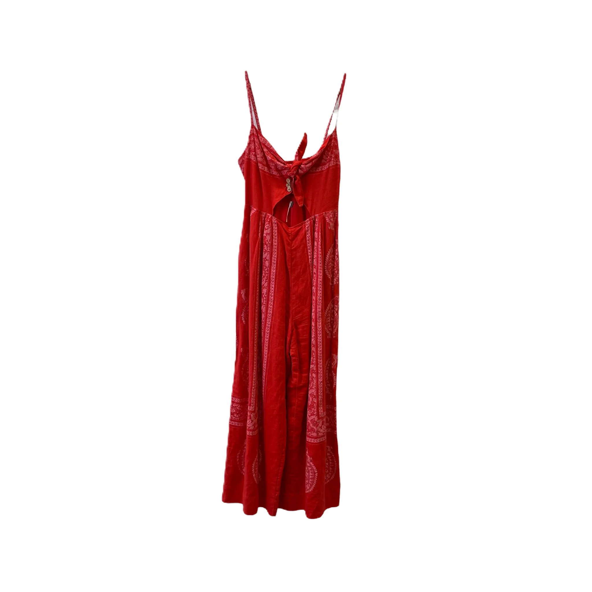 Red Jumpsuit By Free People, Size: S