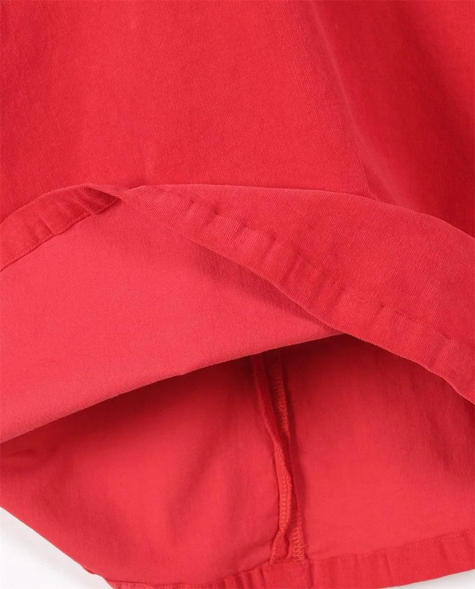 Red Velvet Vintage Style Dress