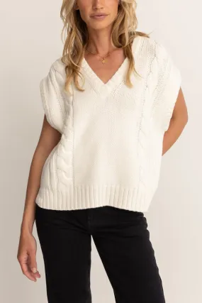 Rhythm Finley Cable Knit Vest