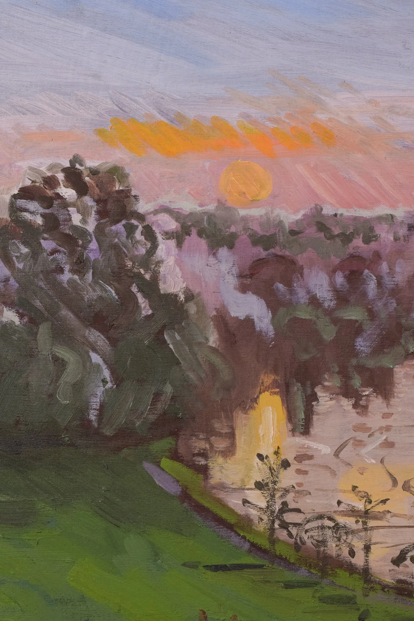 Richmond Terrace - Winter Sunset