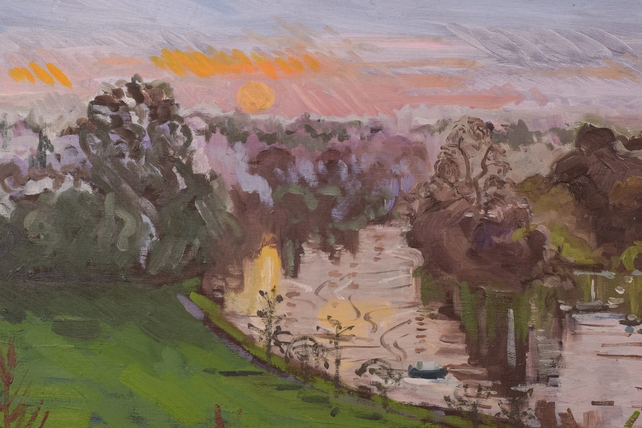 Richmond Terrace - Winter Sunset