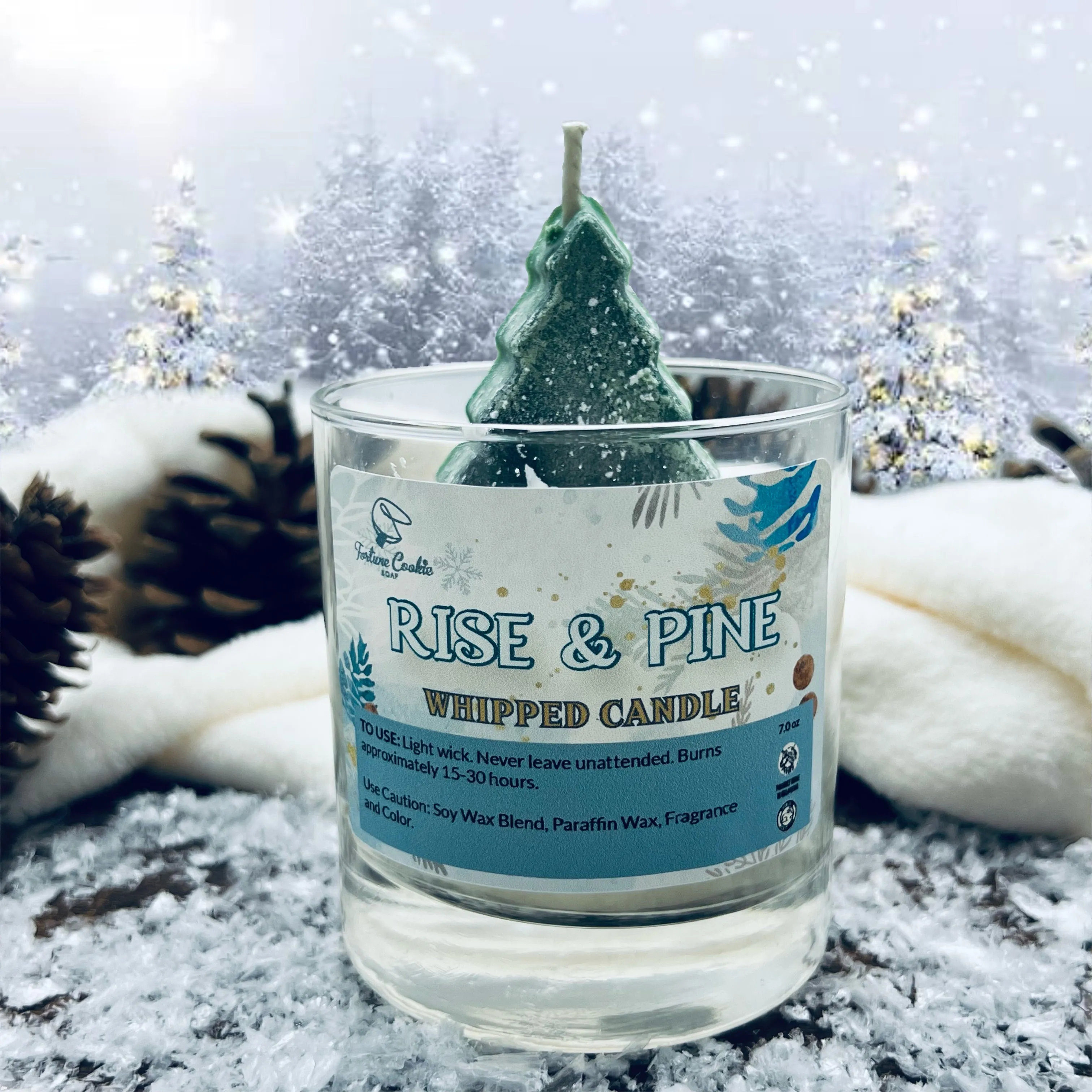RISE & PINE Whipped Candle