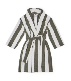 Robe - Matcha Stripes