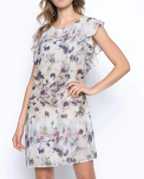 Ruffle Sleeve Dress