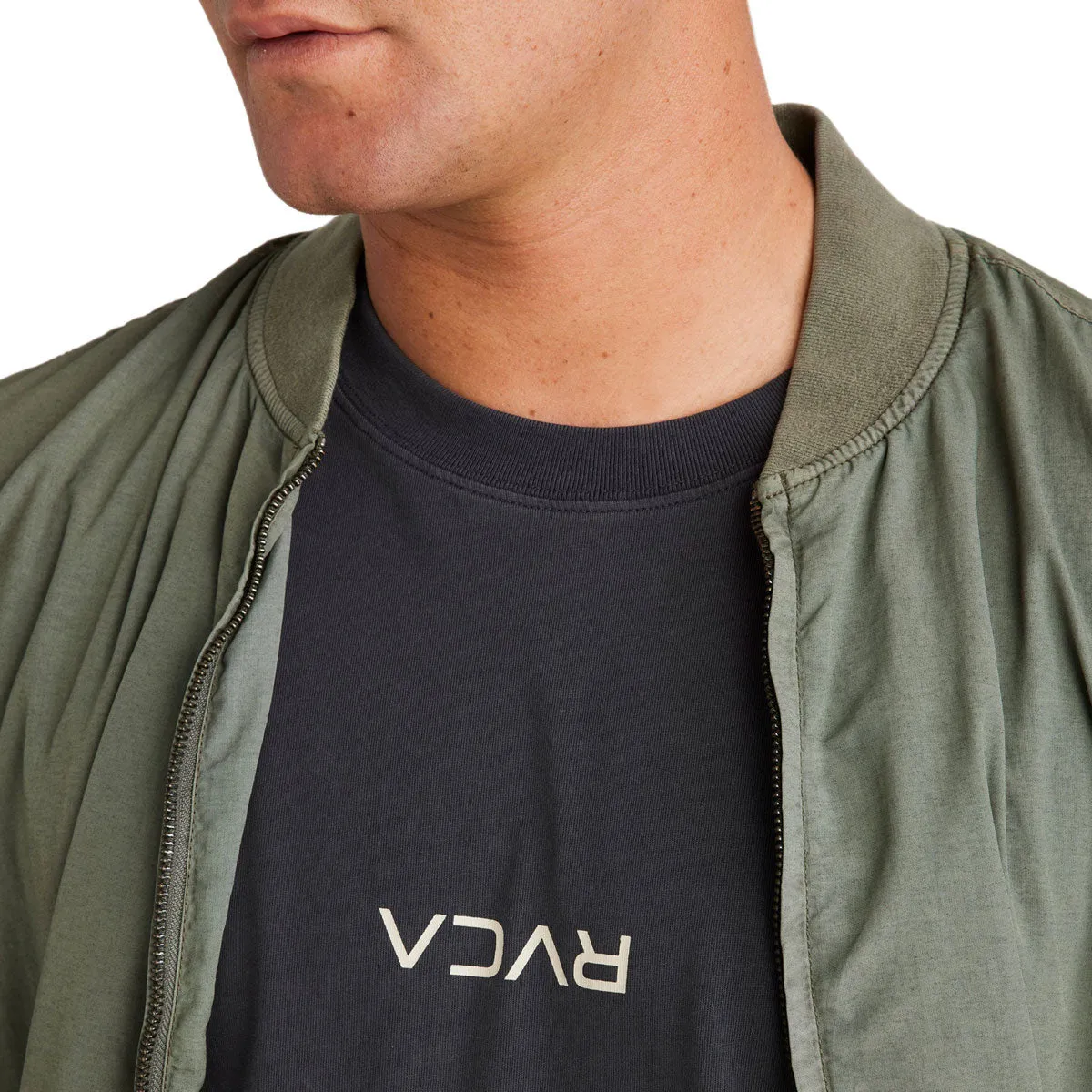 RVCA Vacancy Bomber Jacket - Sage Leaf