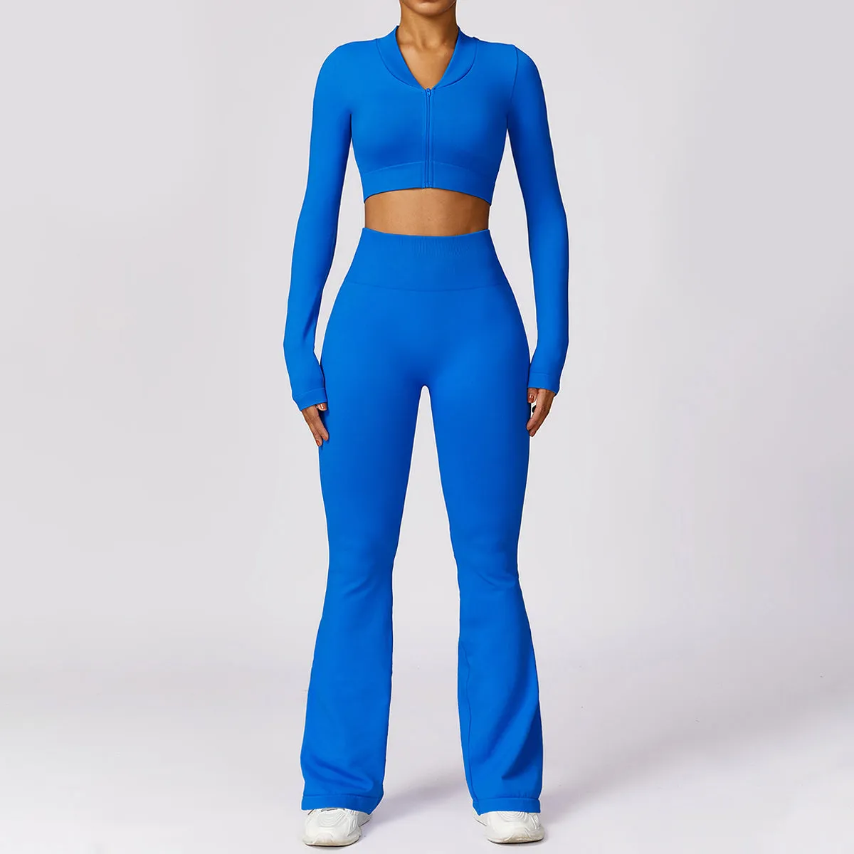 Seamless Sport Flare Leggings - Frossard