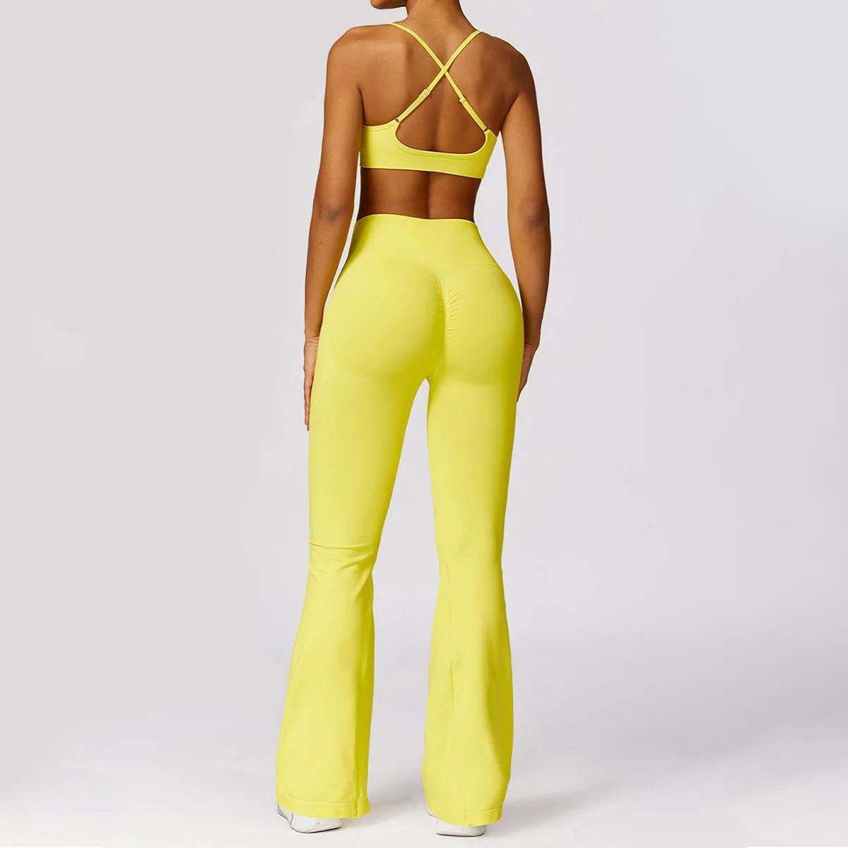Seamless Sport Flare Leggings - Frossard