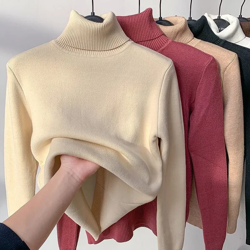 Sepo Turtleneck Winter Elegant Sweater