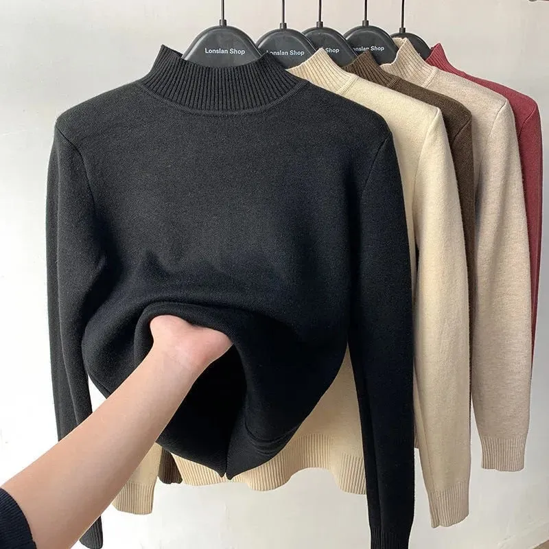 Sepo Turtleneck Winter Elegant Sweater