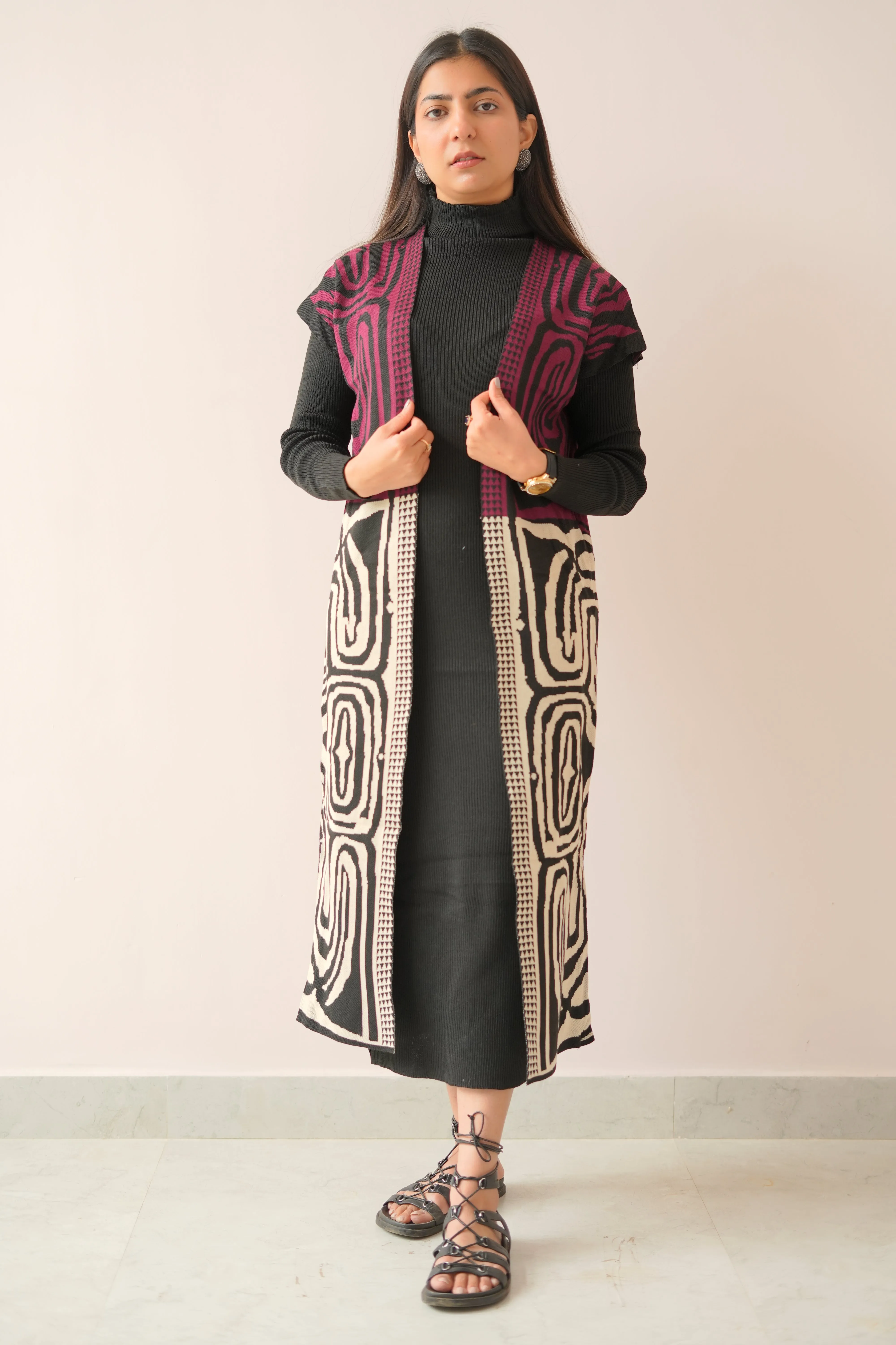 Shrug dress winter