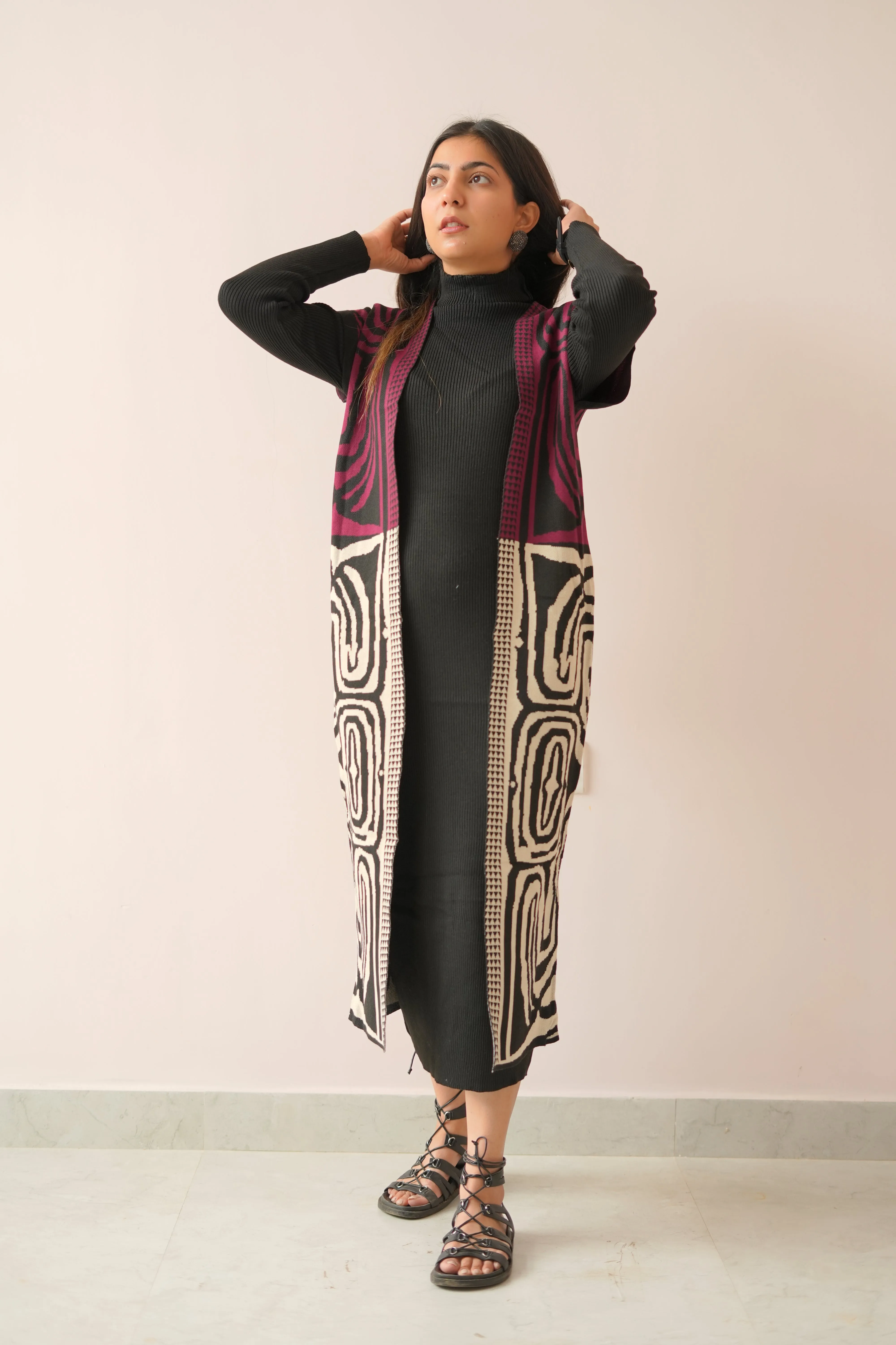 Shrug dress winter