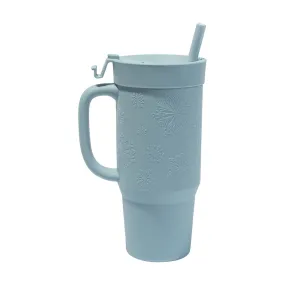 Silipint Silicone 32 oz Snowflake Humbler (Handled Straw Tumbler)