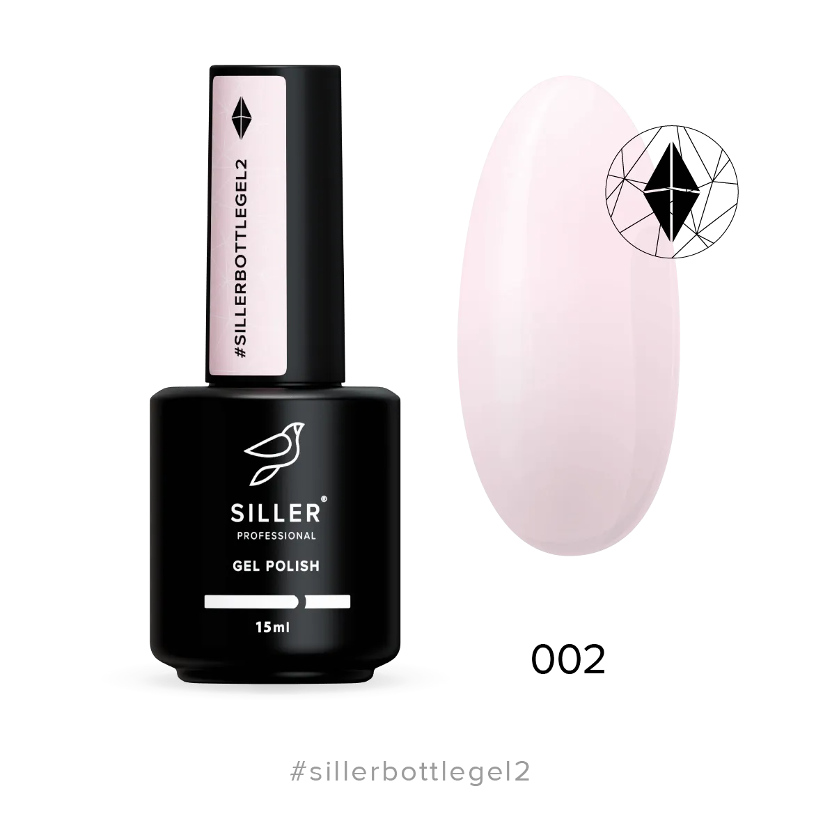 Siller Bottle Gel #2 - Pale Pink