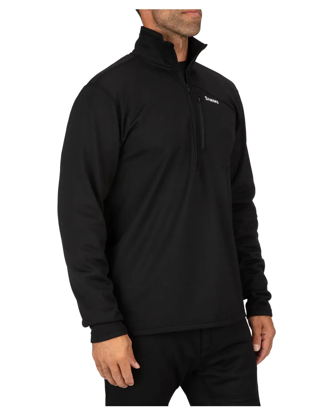 Simms Men's Thermal Quarter Zip Midlayer Top