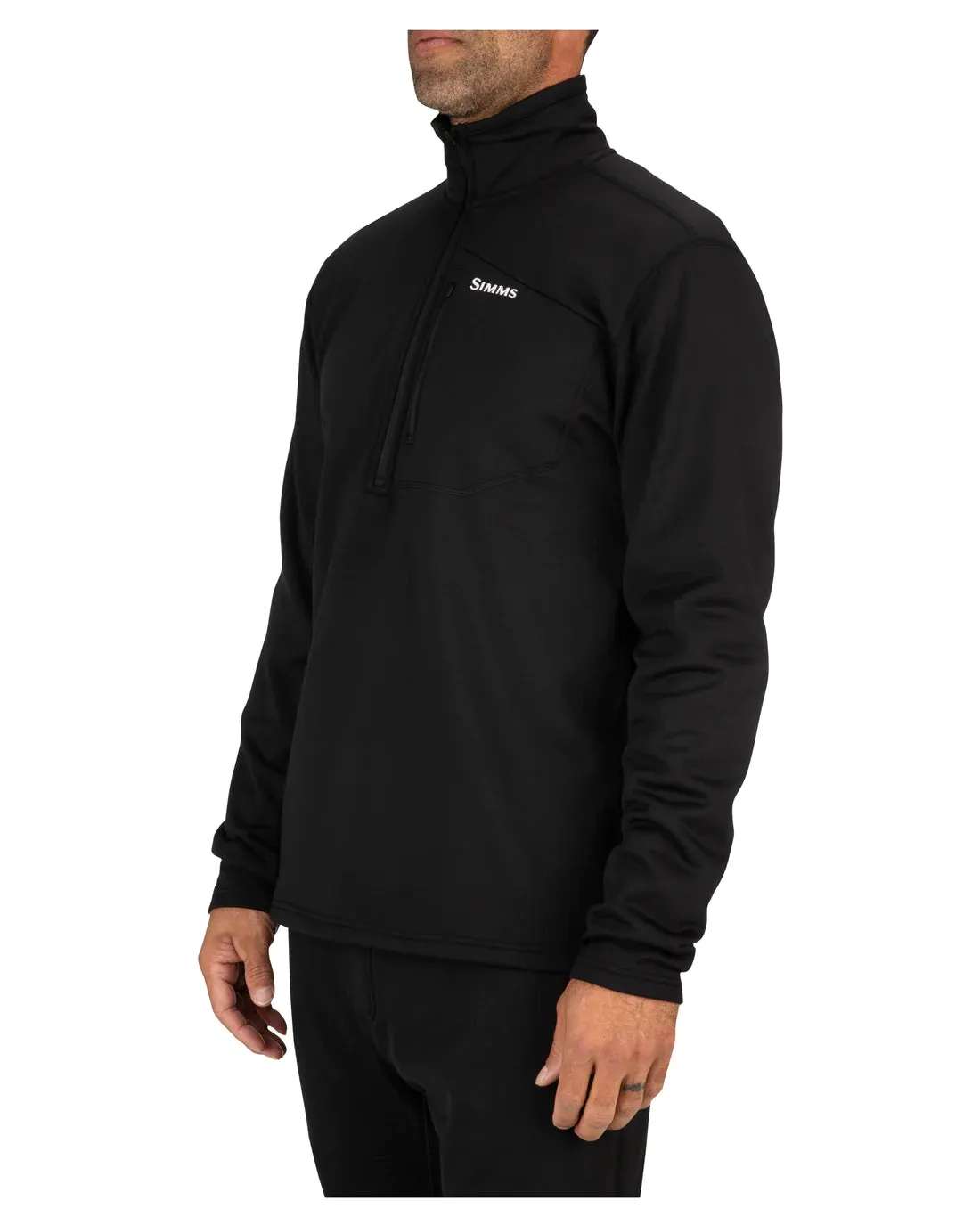 Simms Men's Thermal Quarter Zip Midlayer Top