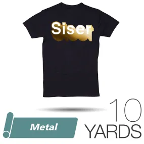 Siser METAL Heat Transfer Vinyl - 20" x 10 Yards