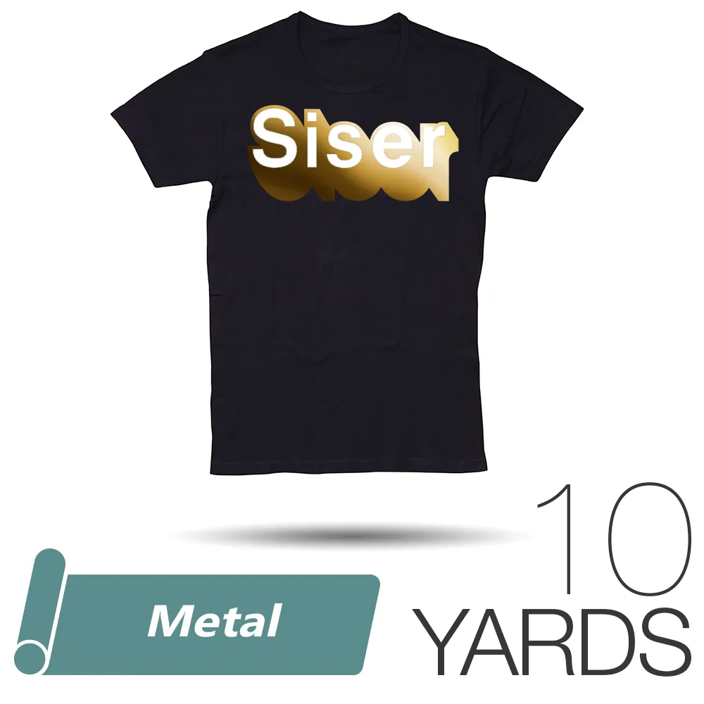 Siser METAL Heat Transfer Vinyl - 20" x 10 Yards