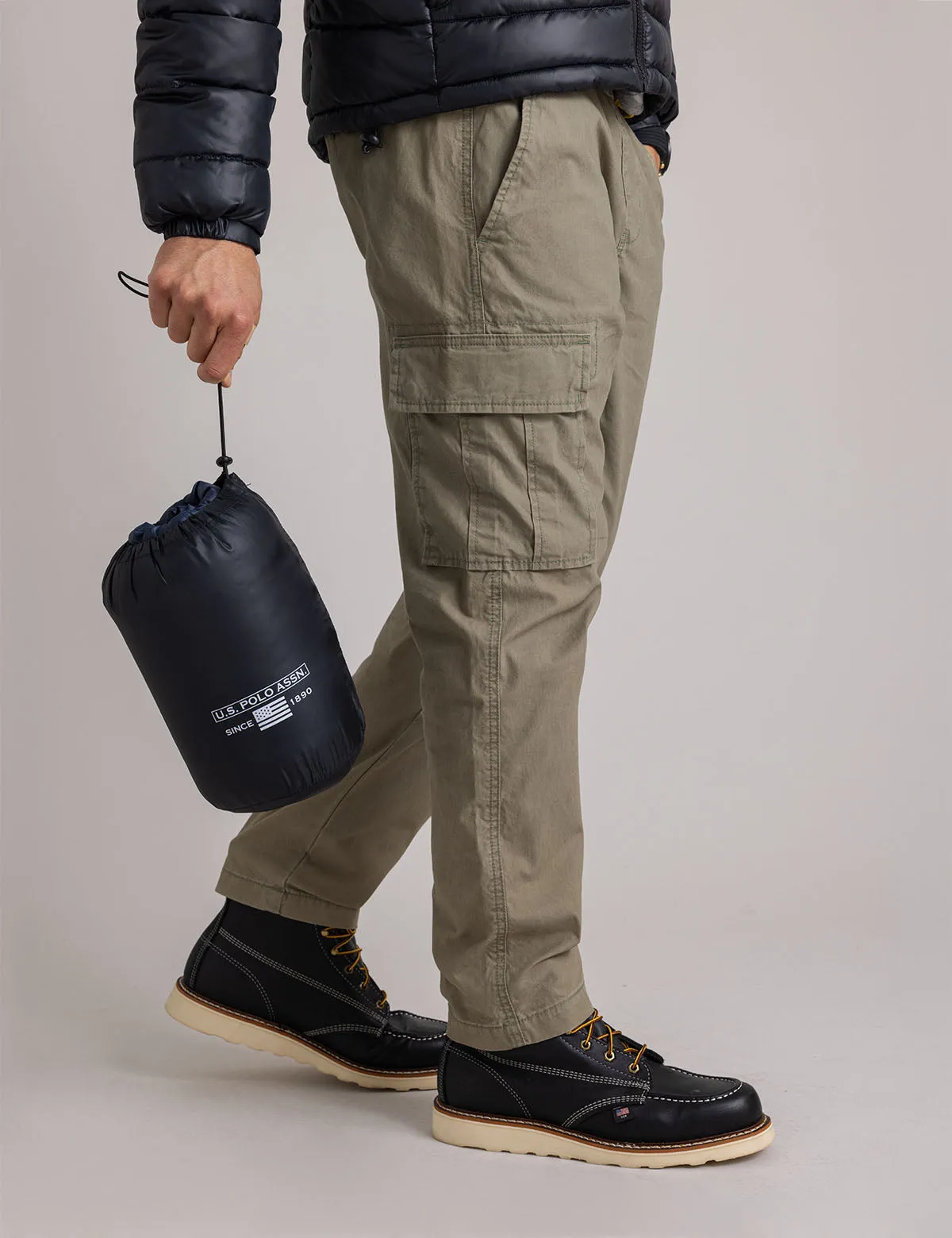 SMALL CHANNEL PACKABLE QUILTED JACKET