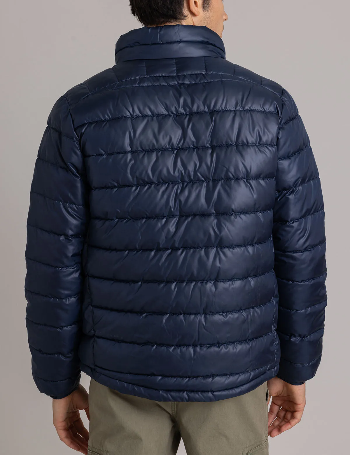 SMALL CHANNEL PACKABLE QUILTED JACKET