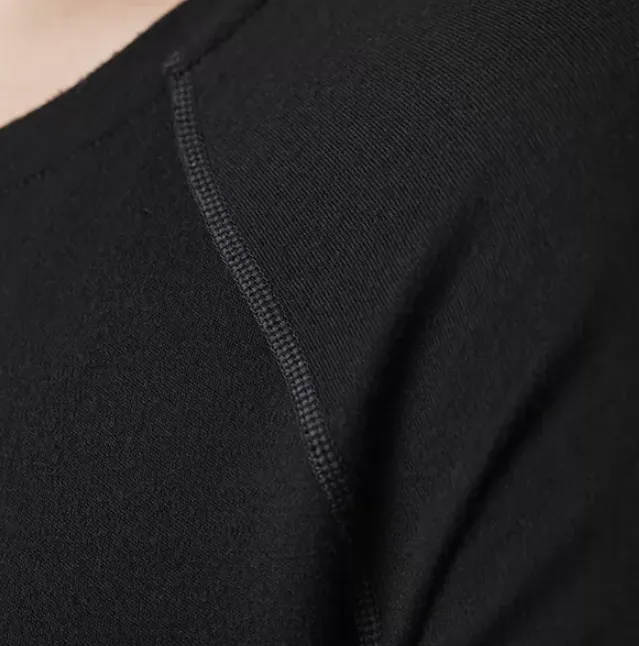 Smartwool Women's Classic Thermal Merino 250 Crew Neck Long Sleeve Base Layer Top (Black)