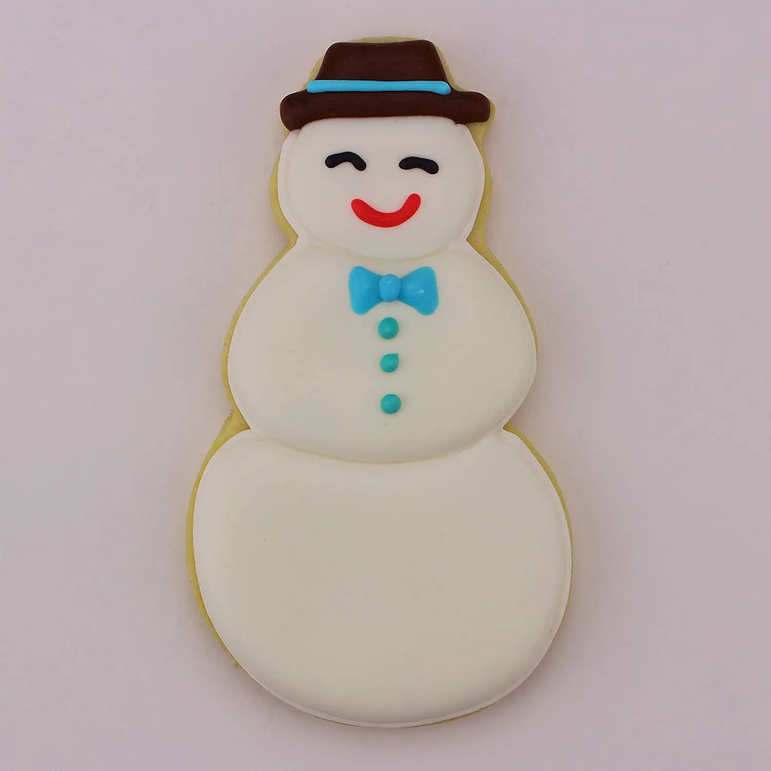 SNOWMAN Metal Cookie Cutter - Ann Clark - 4 inch, Winter Baking, Christmas Cookie