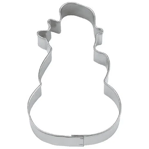 Snowman with Broom Cookie Cutter 7cm