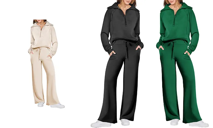 Sports Suit Long-Sleeved Two-Piece