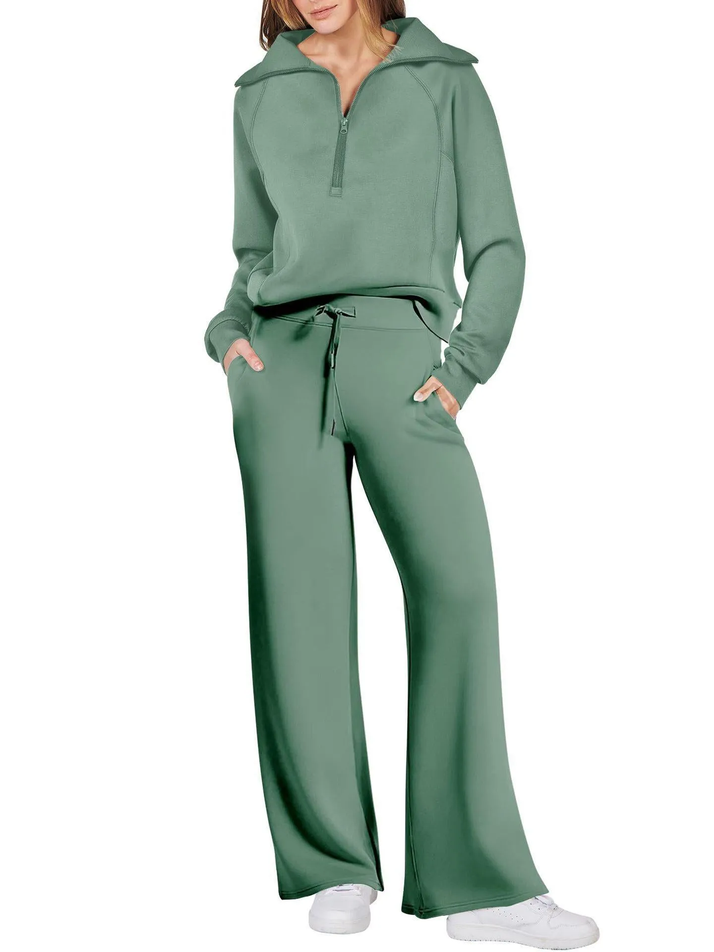 Sports Suit Long-Sleeved Two-Piece