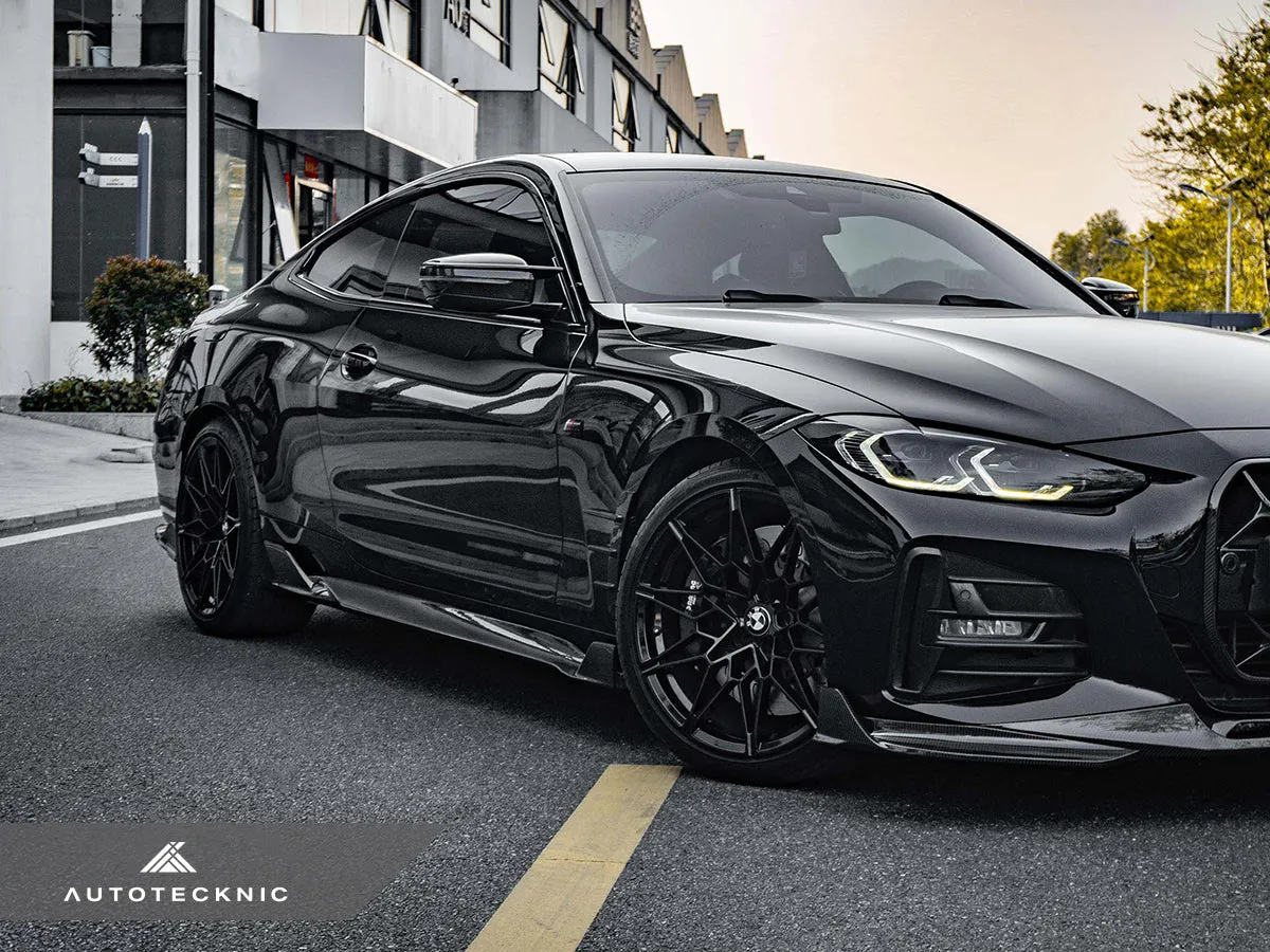 SQ-Aero Dry Carbon Side Skirt Extension Set - G22/ G23 4-Series