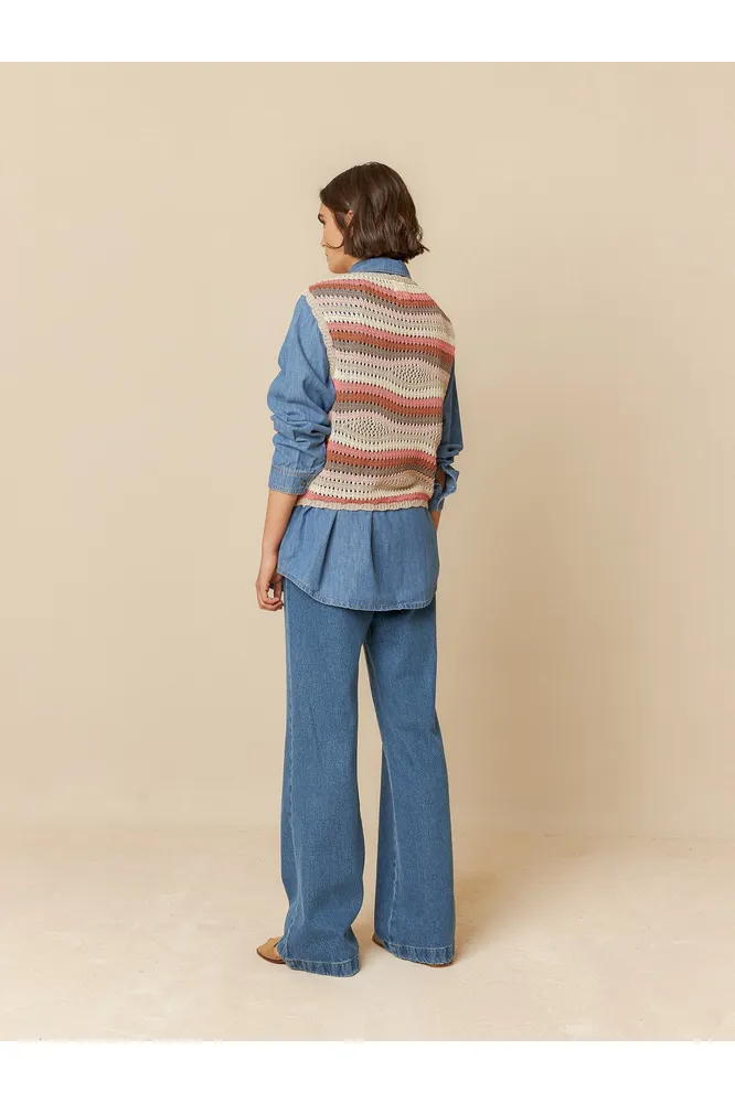 SS25 Indi & Cold Knit Vest Top