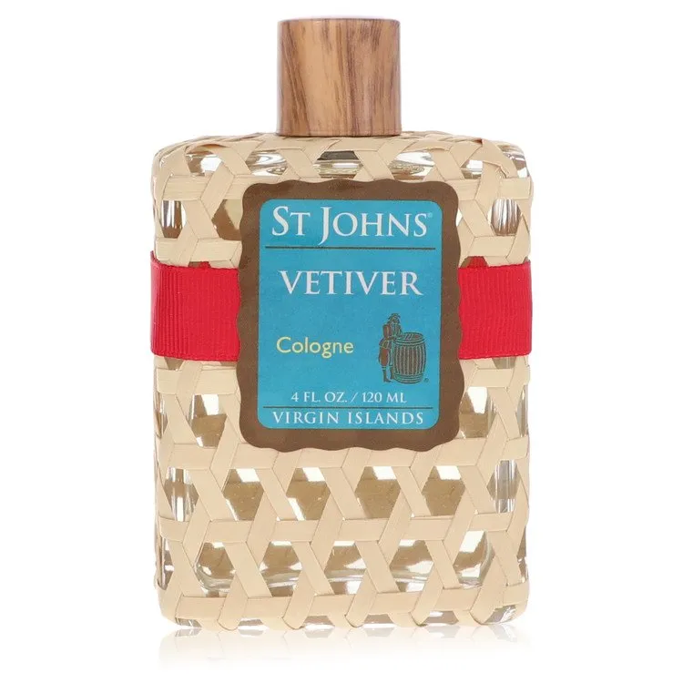 St Johns Vetiver by St Johns Bay Rum Eau De Cologne 4 oz for Men