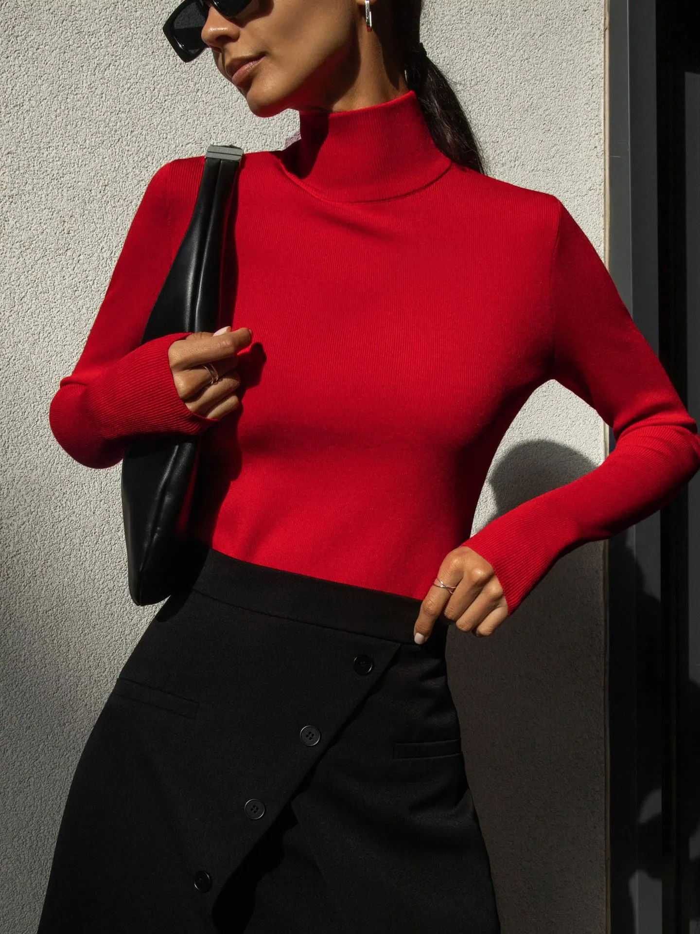 Stella Turtleneck Slim Women Sweater