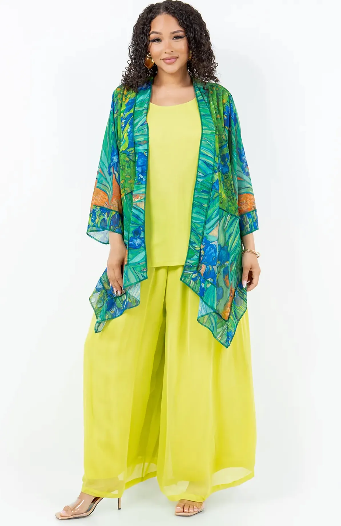 Sterling Style Short Butterfly Jacket - 5992SBJ BLUE/GREEN