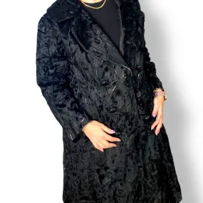Stunning Long Vintage Swakara Fur Coat
