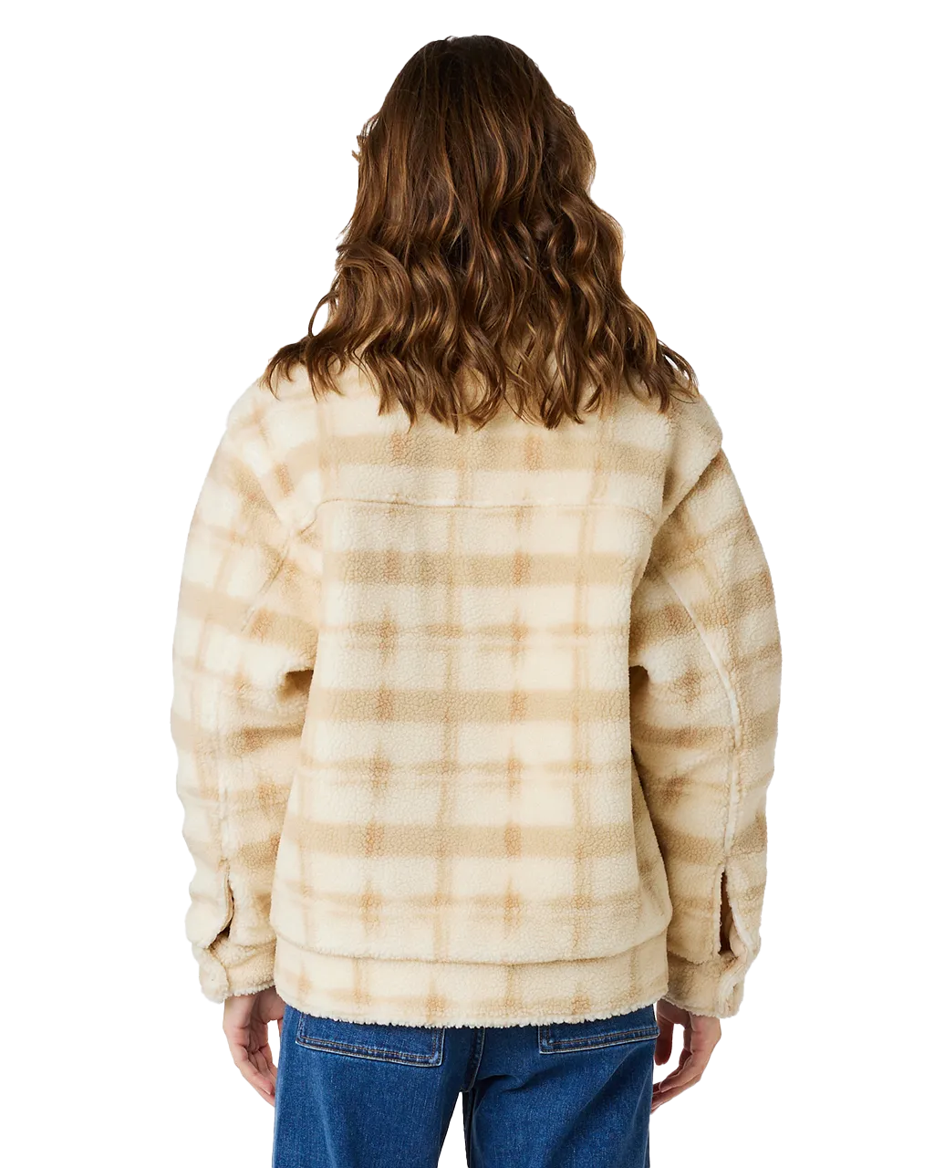 Sunrise Sherpa Jacket in Beige