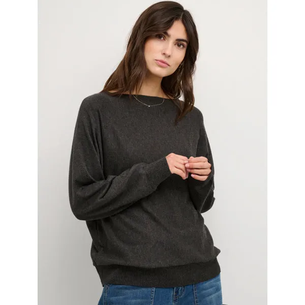The Heather Boat Neck Sweater