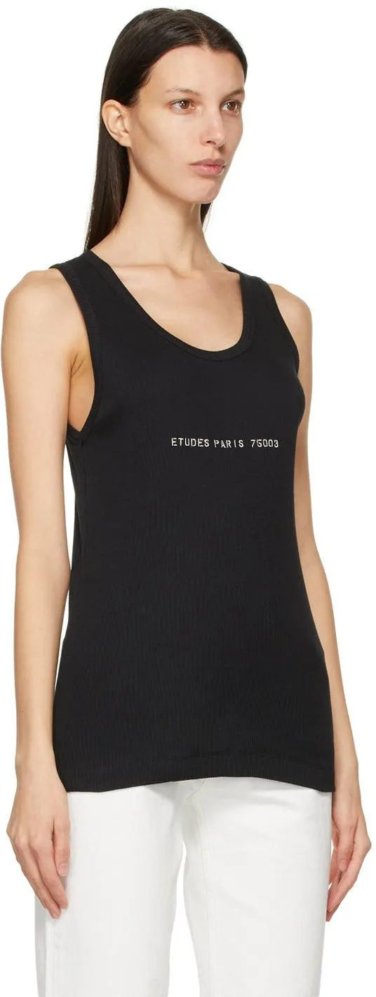 Ã‰tudes Black Pippen Tank Top