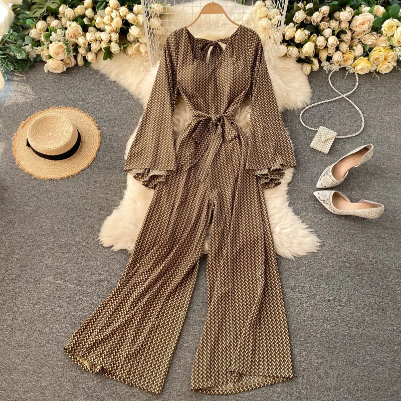 Vacation style jumpsuit