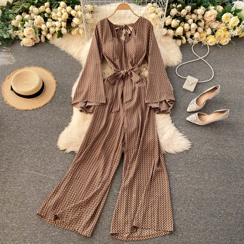 Vacation style jumpsuit