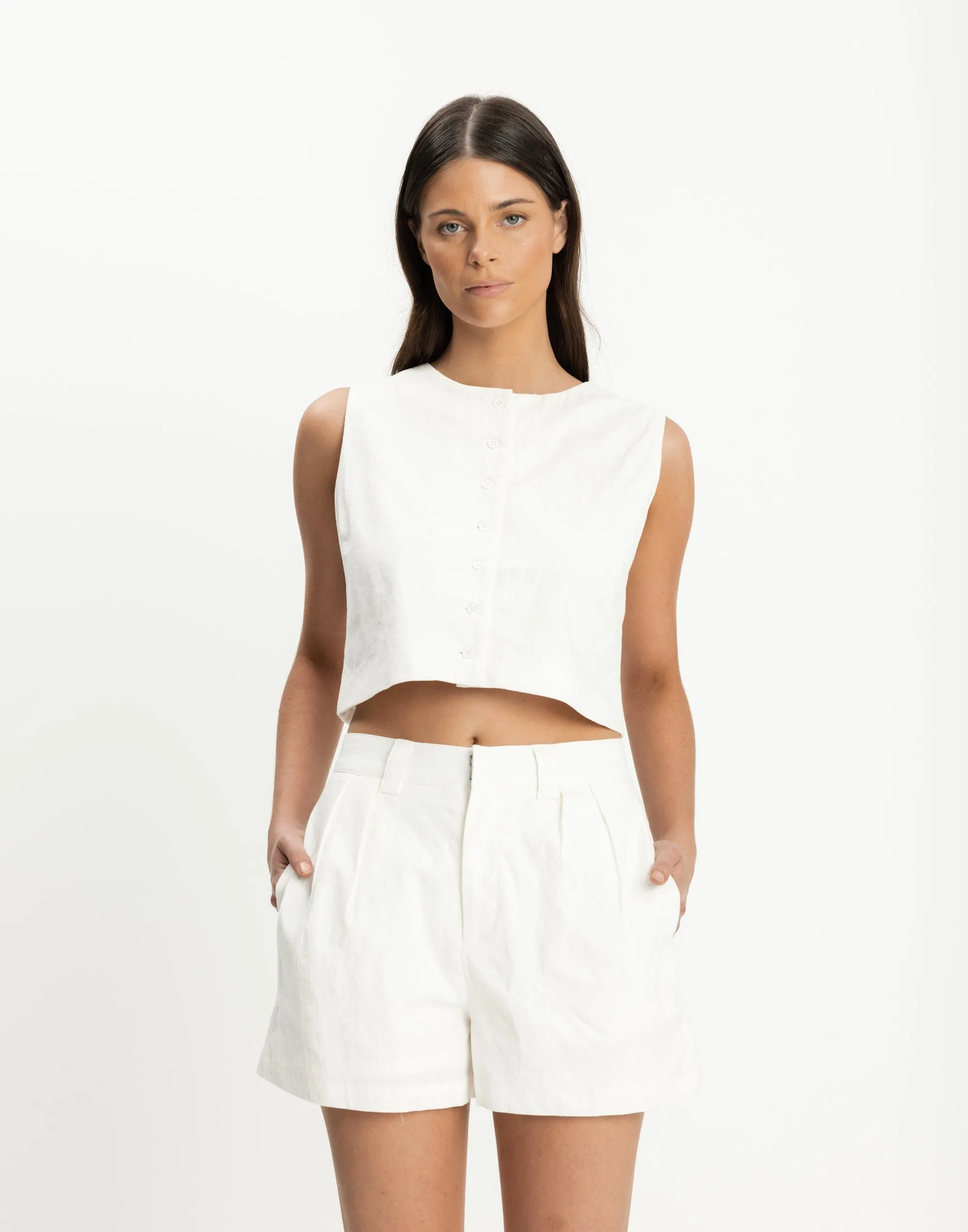 Vacation Top (White)