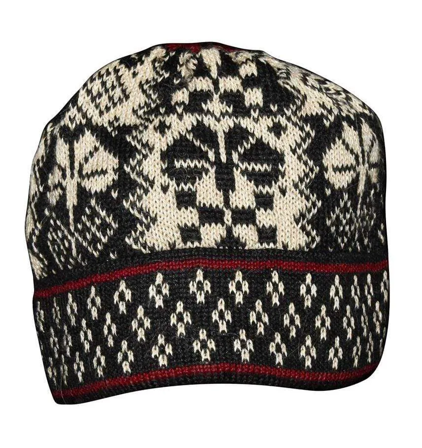 Verbier Women's Alpaca Hat and Fingerless Glove Set